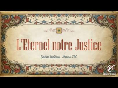 - Pasteur  Thimothée Mele : L'Eternel notre Justice