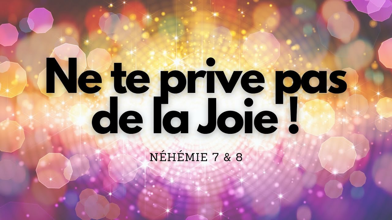 Timothée MELE : Ne te prive pas de la joie