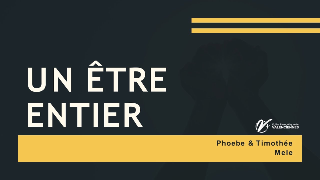 Timothée & Phoebe MELE : Un être entier