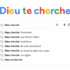 Mathias MARQUES : Dieu te cherche !