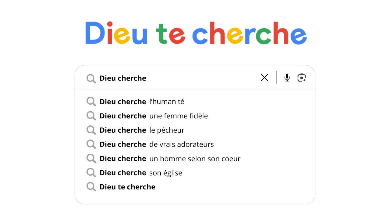 Mathias MARQUES : Dieu te cherche !