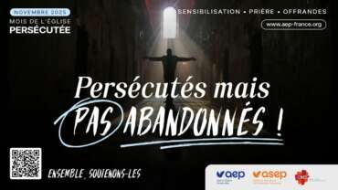 Nicolas TESSIER : Persécutés mais pas abandonnés !