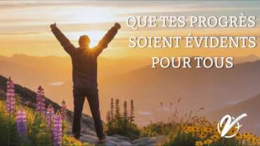 Nicolas TESSIER : Que tes progrès soient évidents pour tous