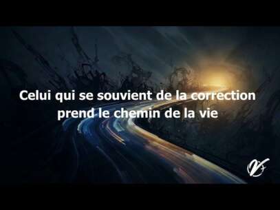 Nicolas TESSIER : Celui qui se souvient de la correction prend le chemin de la vie