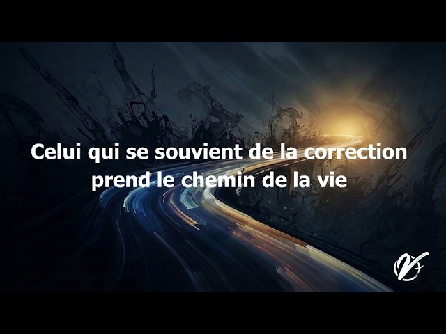 Nicolas TESSIER : Celui qui se souvient de la correction prend le chemin de la vie