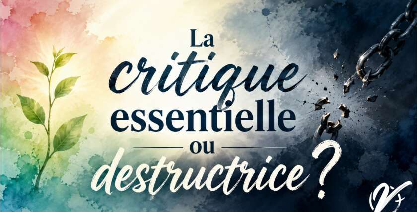 Timothée LECOQ : La critique essentielle ou destructrice ?