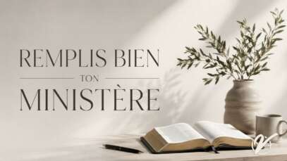 Remplis bien ton ministère - Nicolas TESSIER