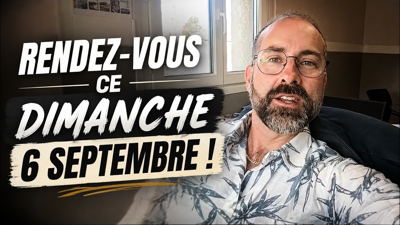 Rendez-vous ce dimanche 6 septembre !