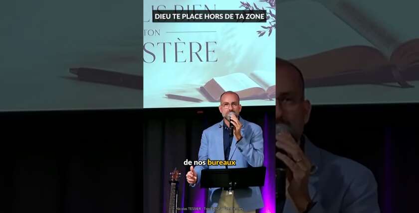 Dieu te pousse hors de ta zone de confort pour témoigner